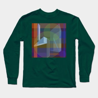 3d blocks and strokes Long Sleeve T-Shirt